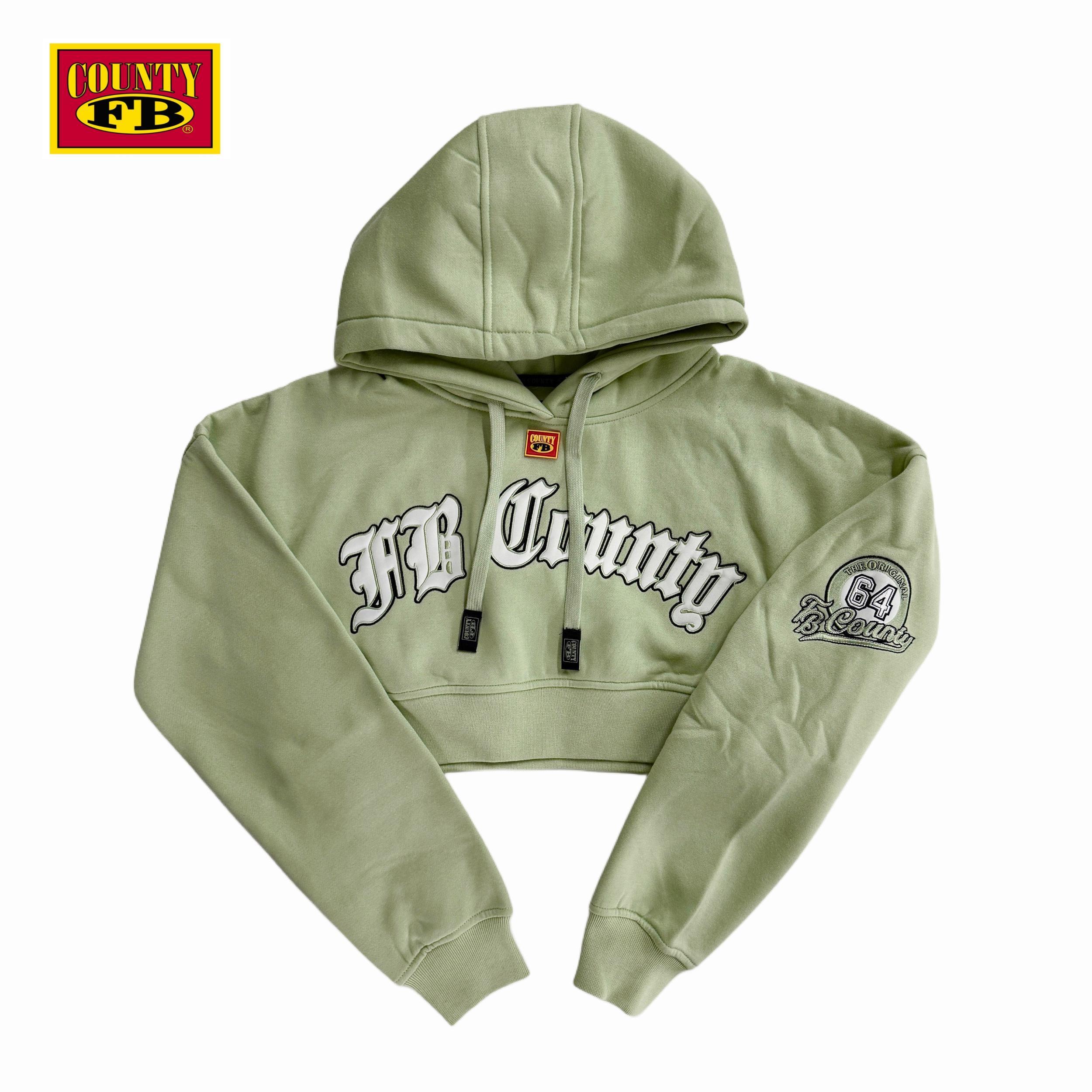 FB County Cropped Old School Hoodie Female Product Image