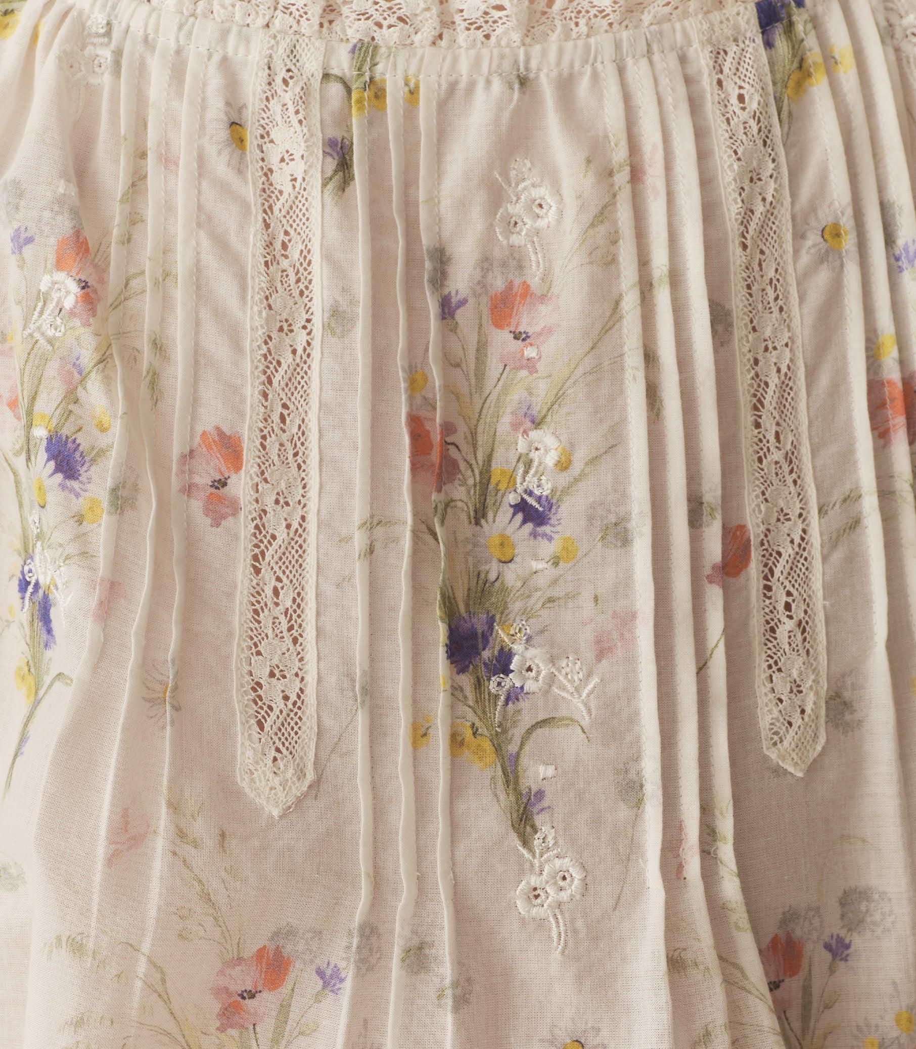 FREDERICA TOP -- PAINTED BOUQUET Product Image