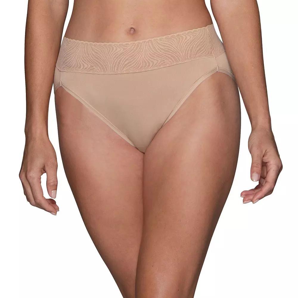 Women's Vanity Fair Lingerie® Effortless™ Hi-Cut Panty 13275, Size: 9, Baked Blush Product Image