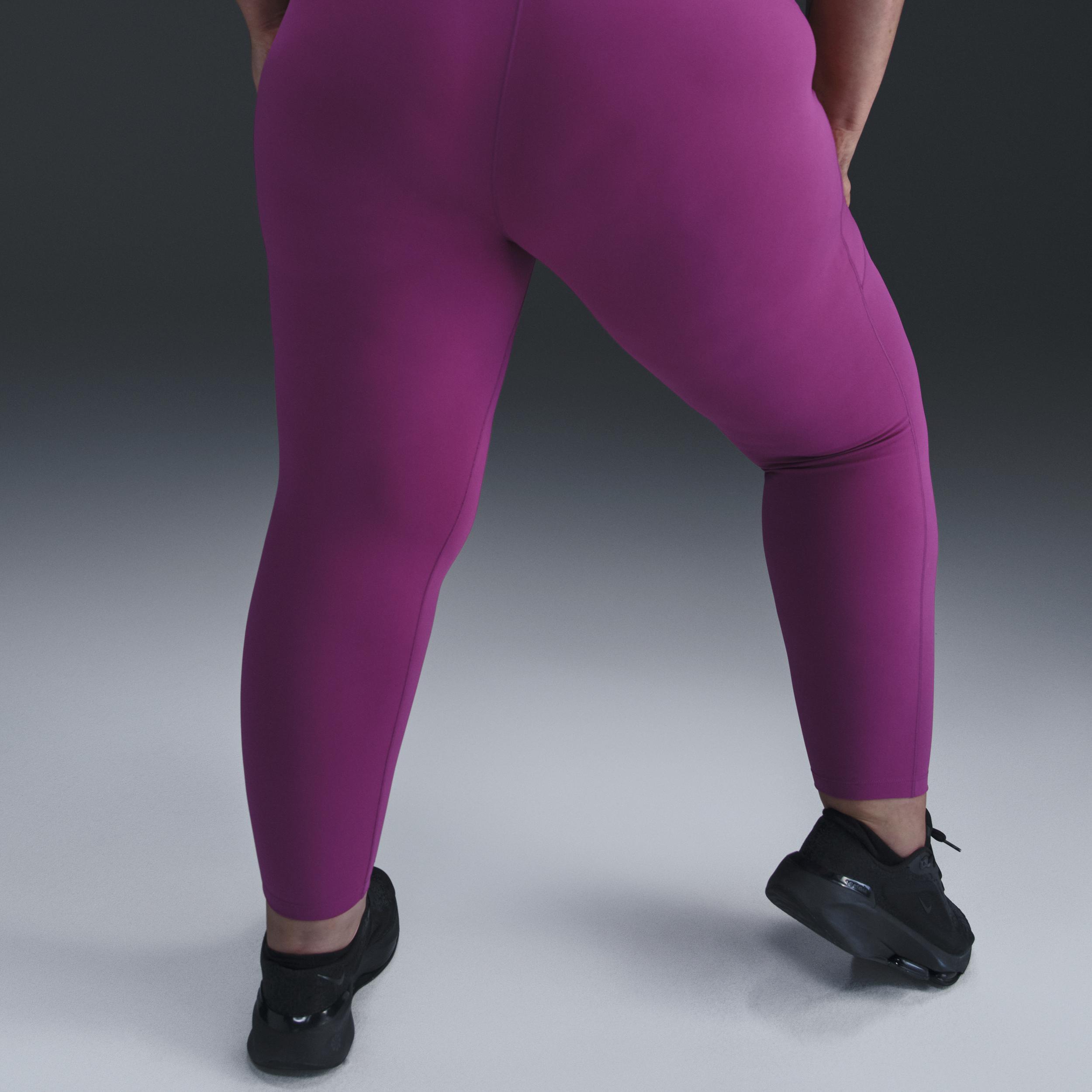 Nike One Women's High-Waisted 7/8 Leggings with Pockets (Plus Size) Product Image