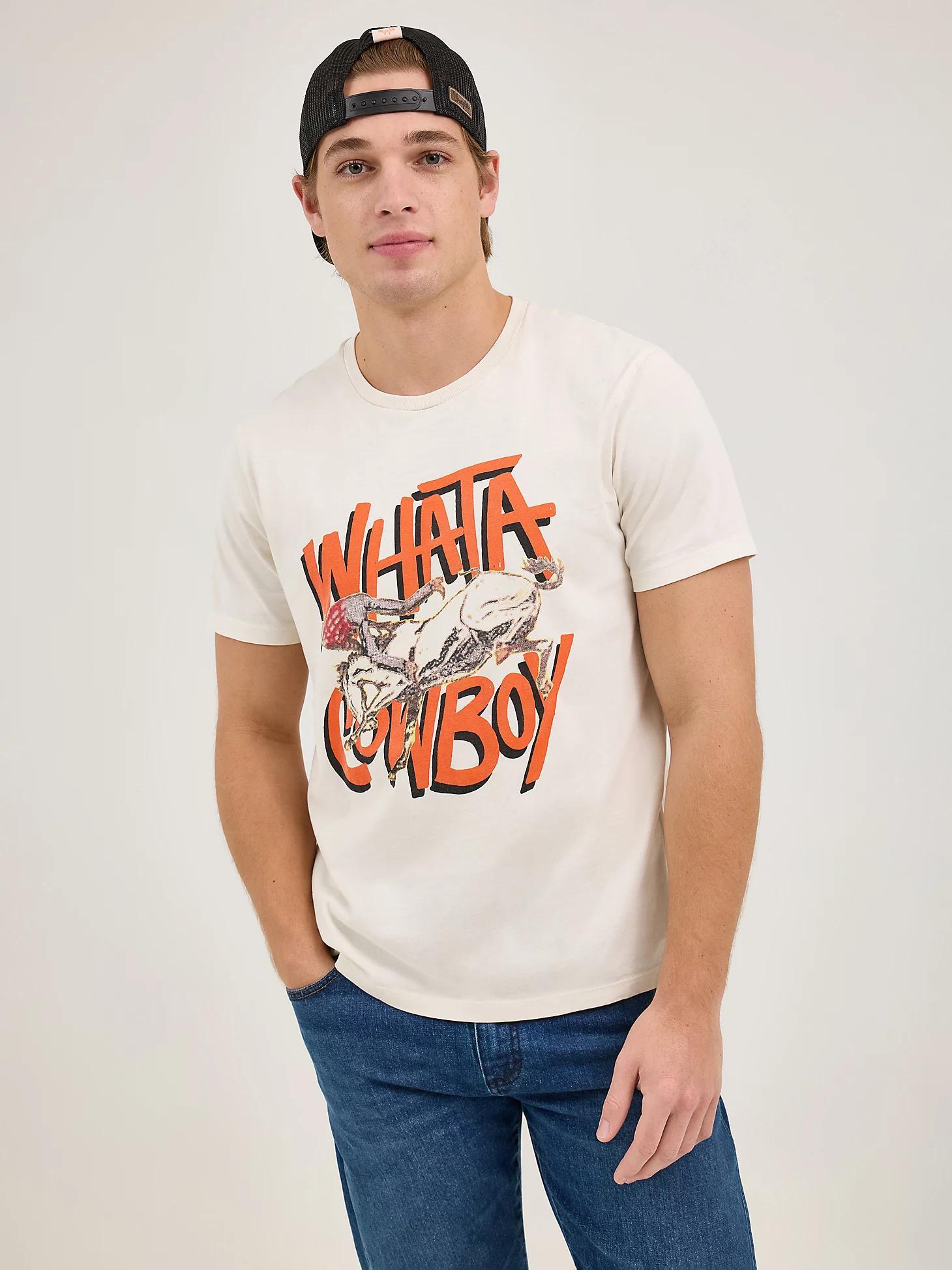 Wrangler x Whataburger Men's Cowboy Graphic T-Shirt | Men's SHIRTS | Wrangler® Product Image