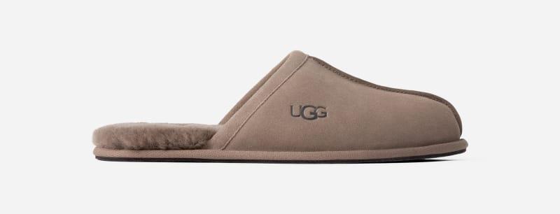 Mens Scuff Shearling Mule Slipper Product Image