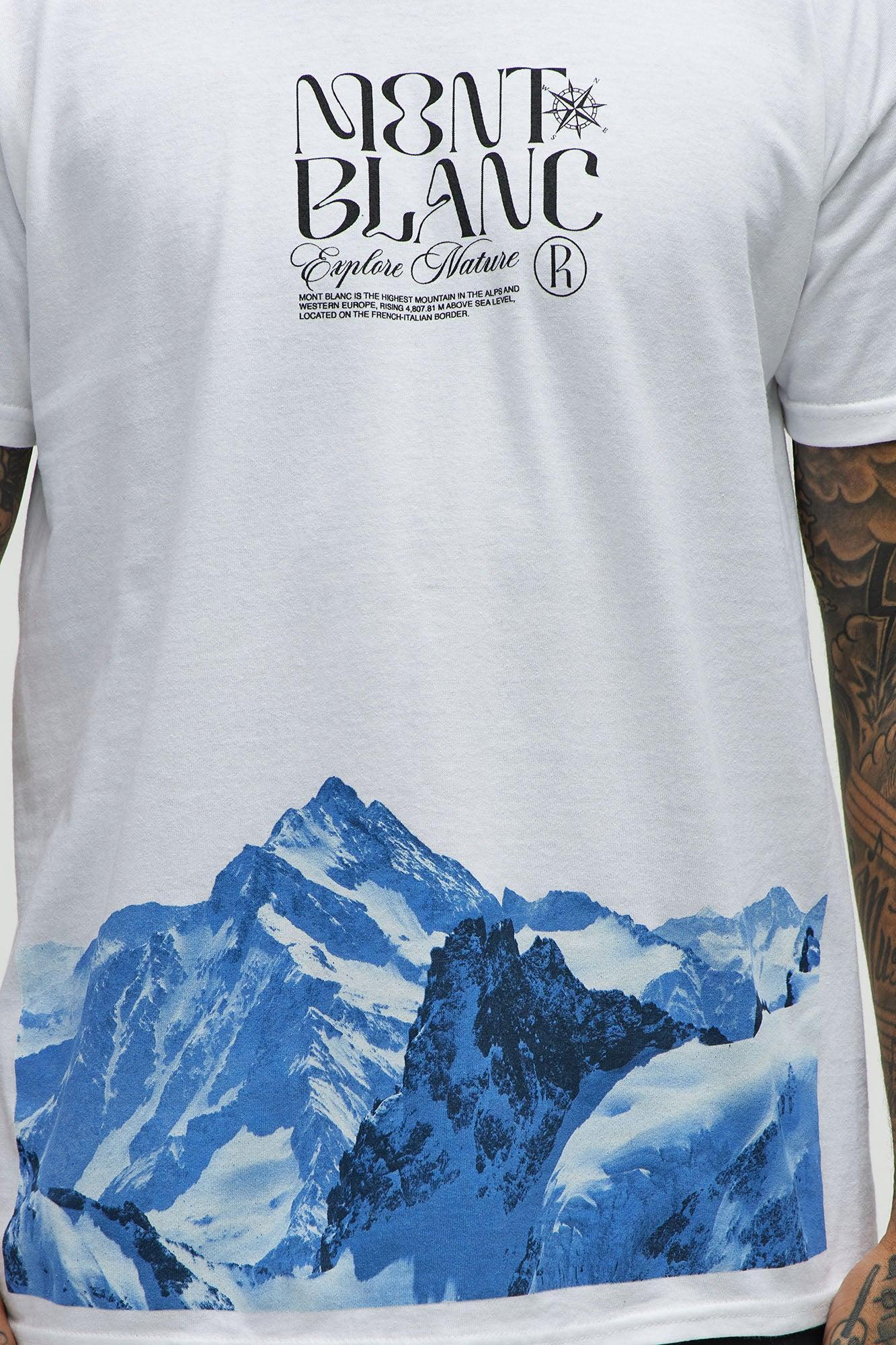 Mont Blanc Short Sleeve Tee - White Product Image