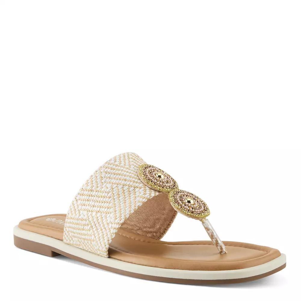 Patrizia Kahli Women's Slide Sandals, Size: 41, Beige Team Product Image