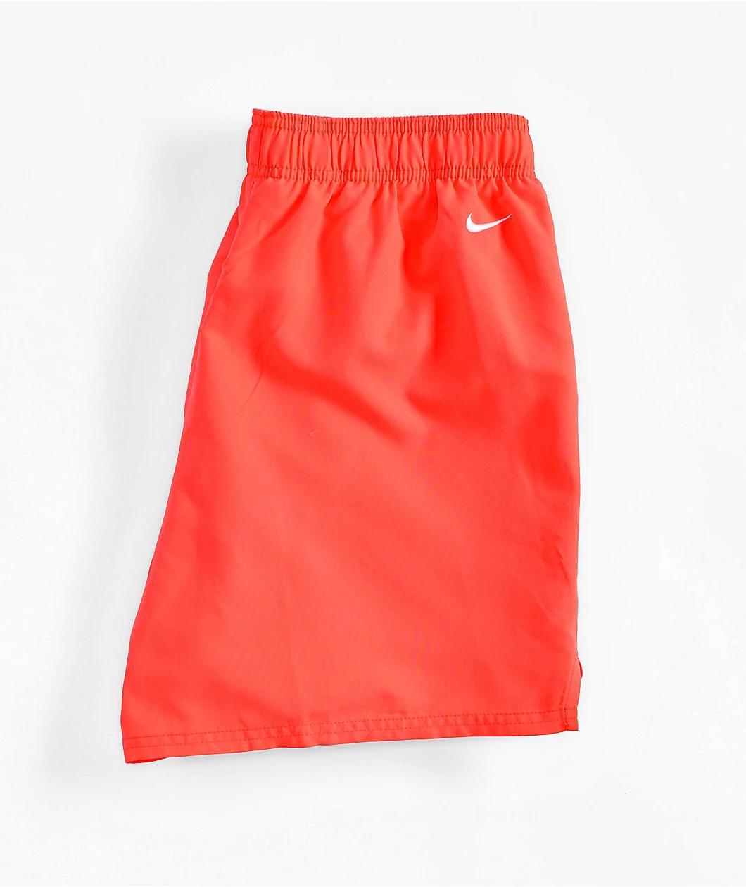 Nike Swim Volley Pastel Red Board Shorts Product Image
