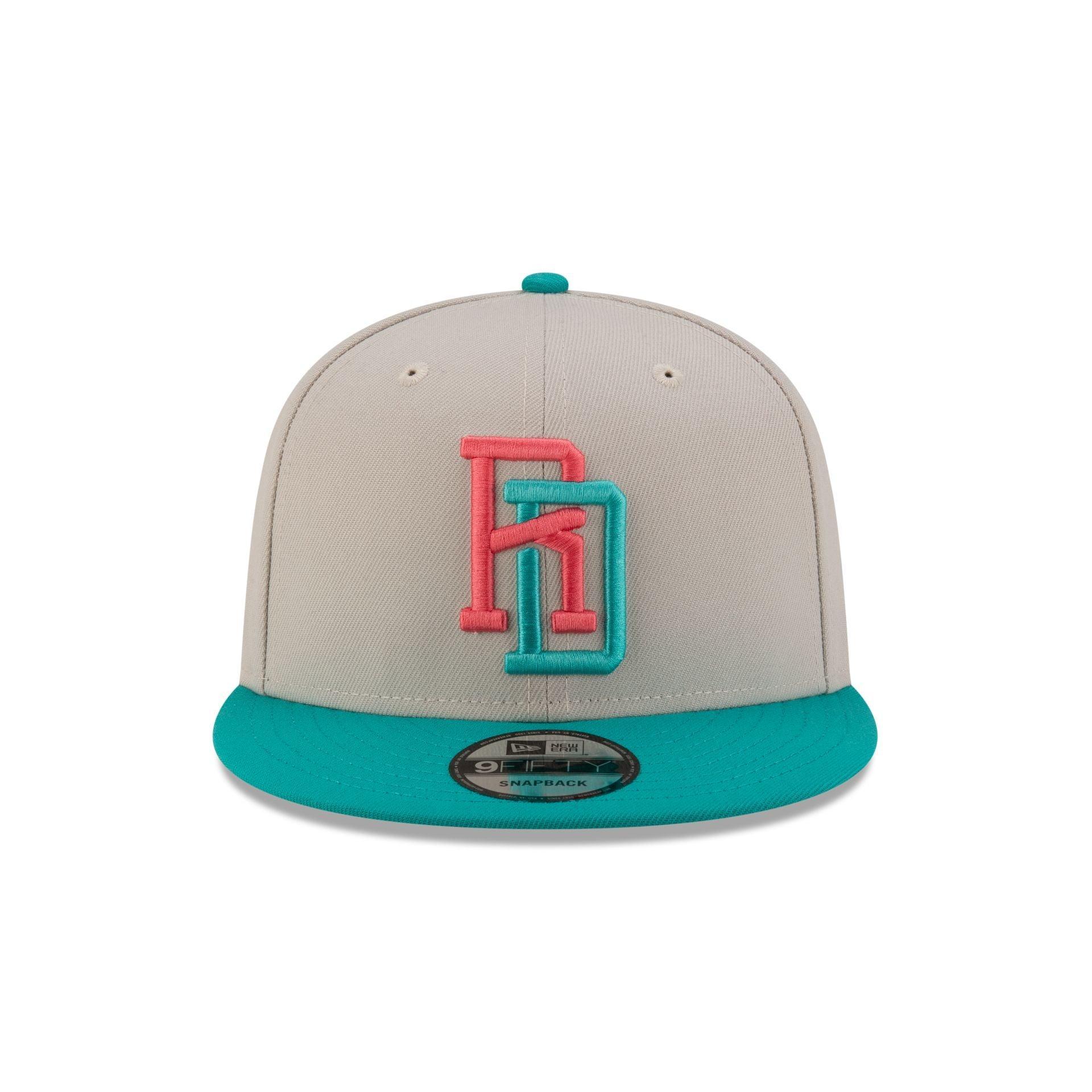 Dominican Republic Teal 9FIFTY Snapback Hat Male Product Image