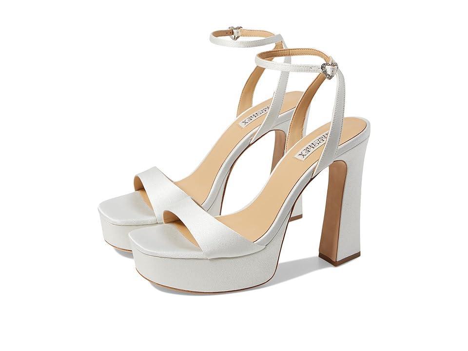 Caia Crystal Heart Platform Sandals Product Image