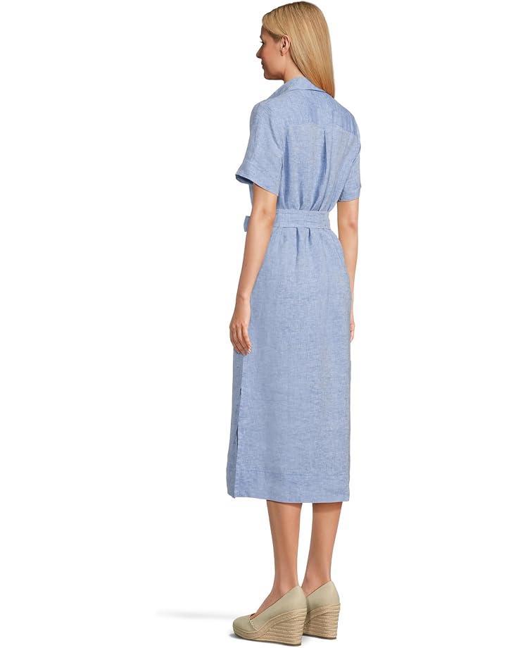 Belted Crepe Dress Product Image