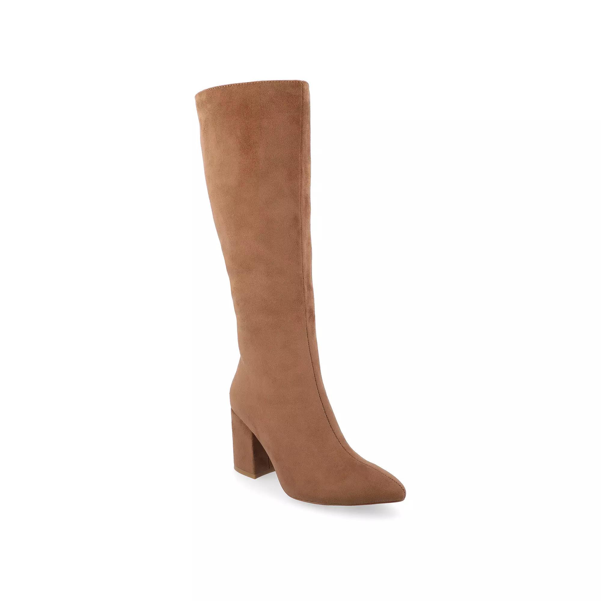 Journee Tru Comfort Foam™ Women's Ameylia Knee High Boots, Size: 12, Brown Product Image