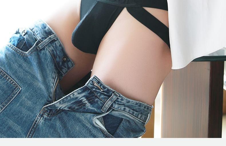 Plain Cut Out Briefs Product Image