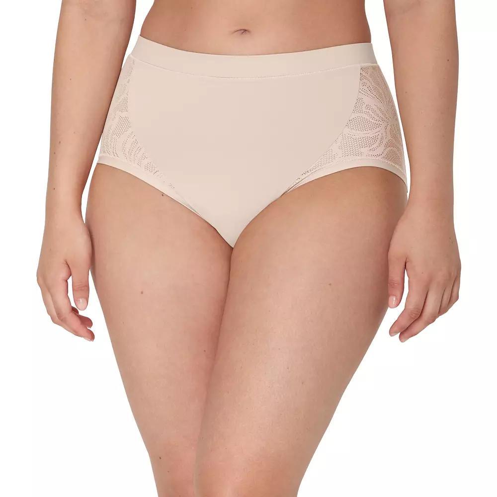 Women's Bali®'s Coolest Smoothing High-Waist Brief Panty DFCSBF, Size: Large, Sandshell Product Image