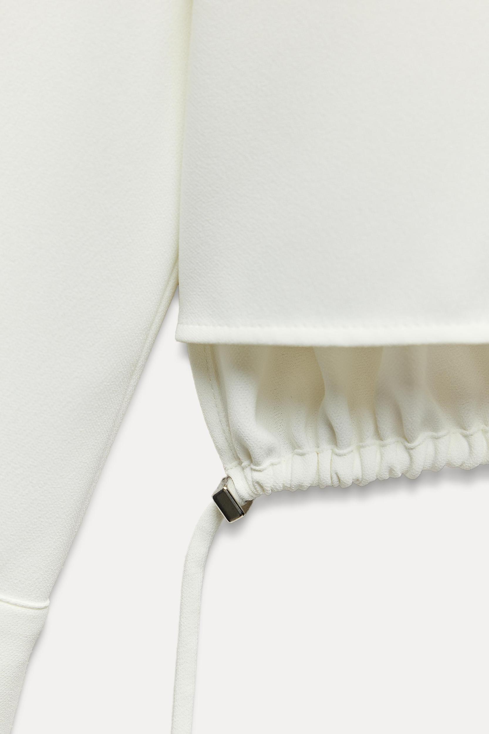 CREPE TIE SHIRT Product Image