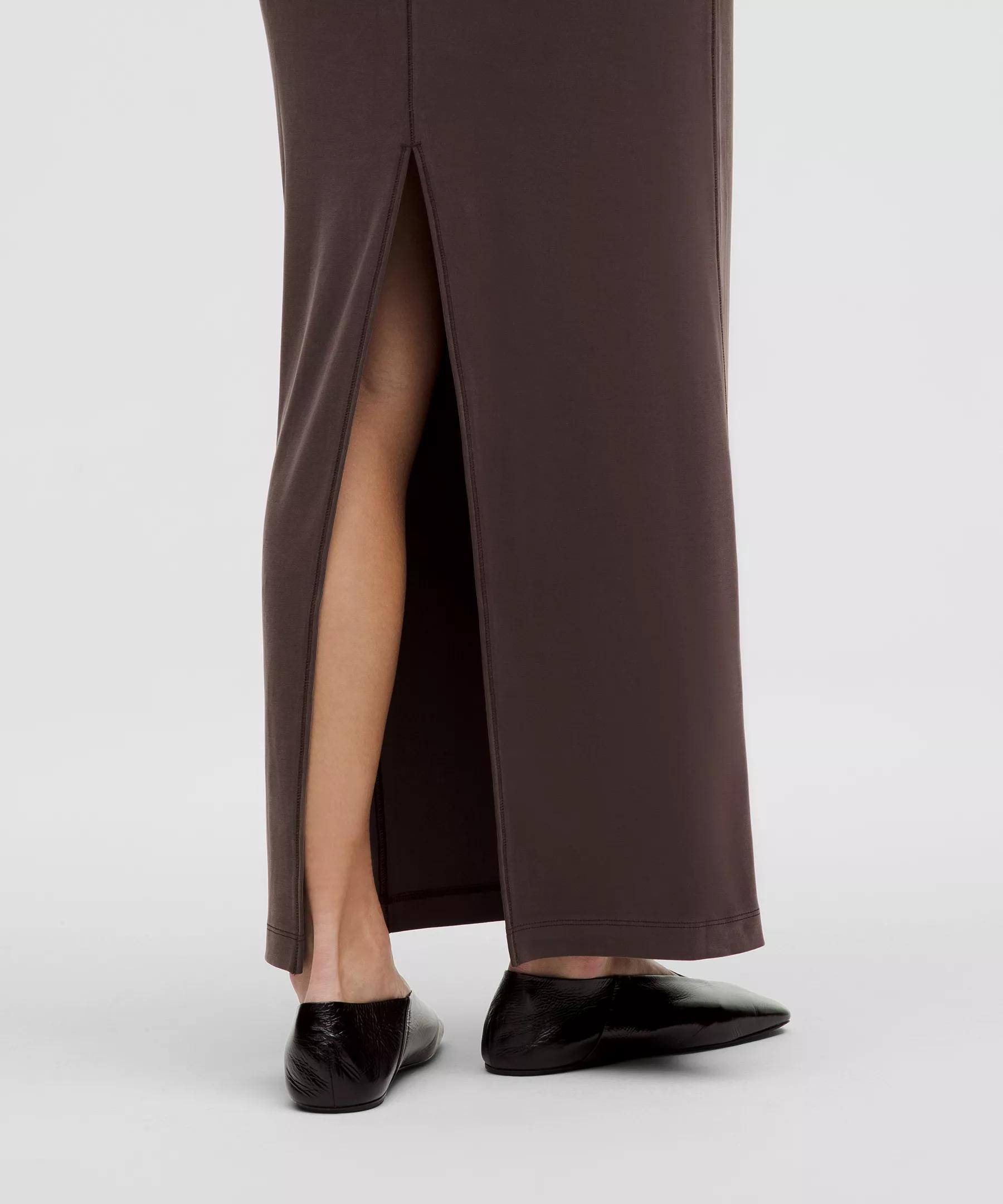 Drapey Softstreme Long-Sleeve Maxi Dress Product Image