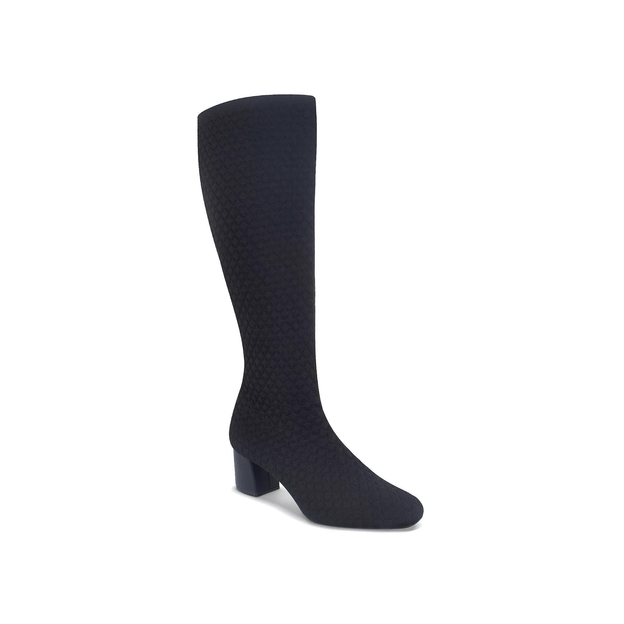Aerosoles Cecina Women's Wedge Knee-High Boots, Size: 9.5, Black Product Image
