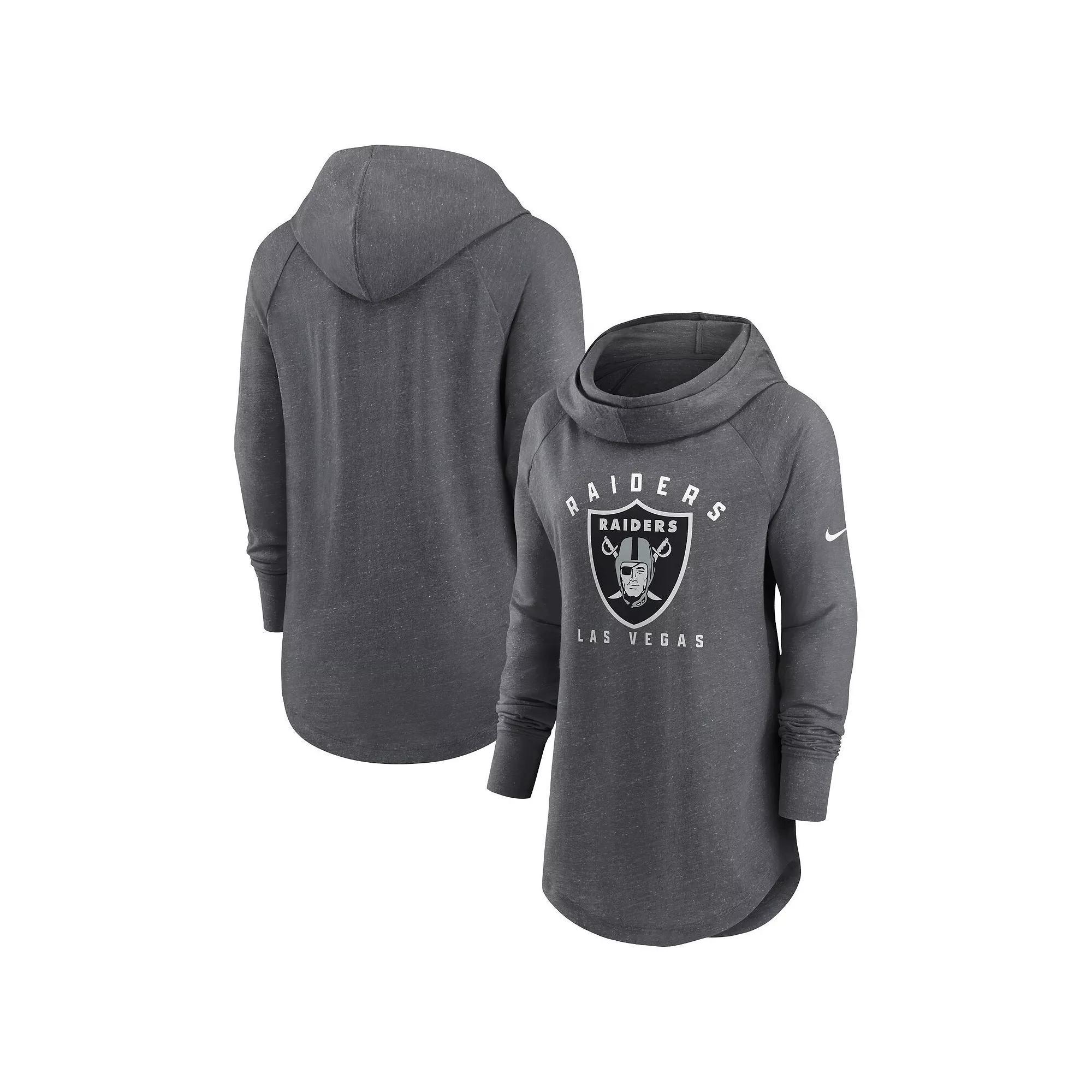 Womens Nike Cleveland s Minimal Statement Lightweight Raglan Funnel Neck Pullover Hoodie Product Image