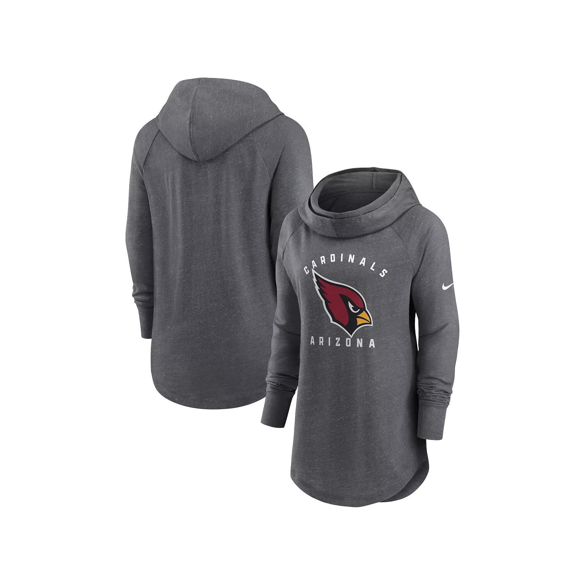 Womens Nike Cleveland s Minimal Statement Lightweight Raglan Funnel Neck Pullover Hoodie Product Image