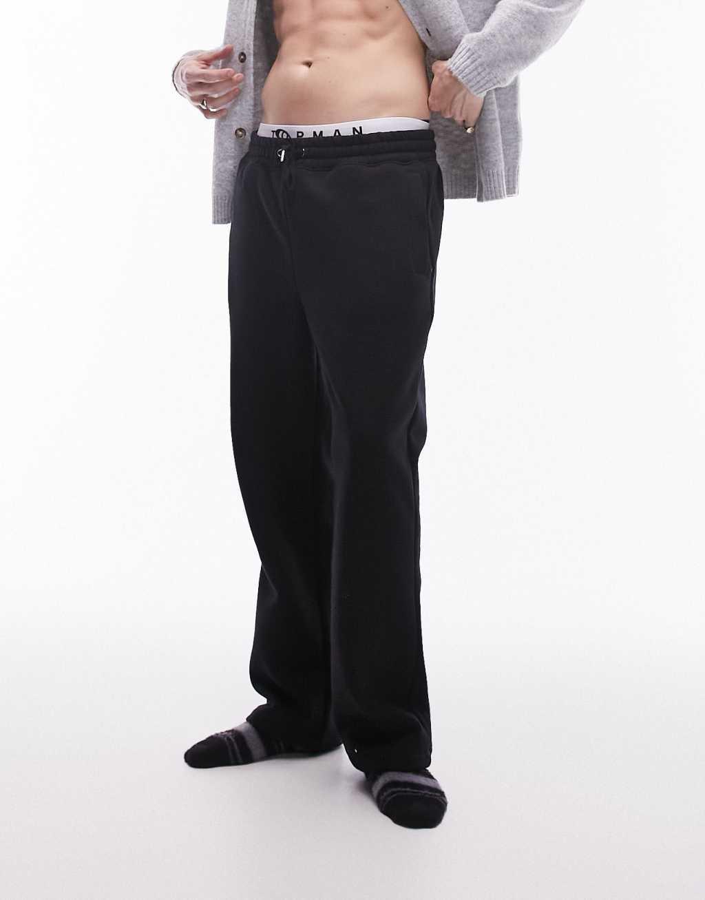 Topman straight leg sweatpants Product Image