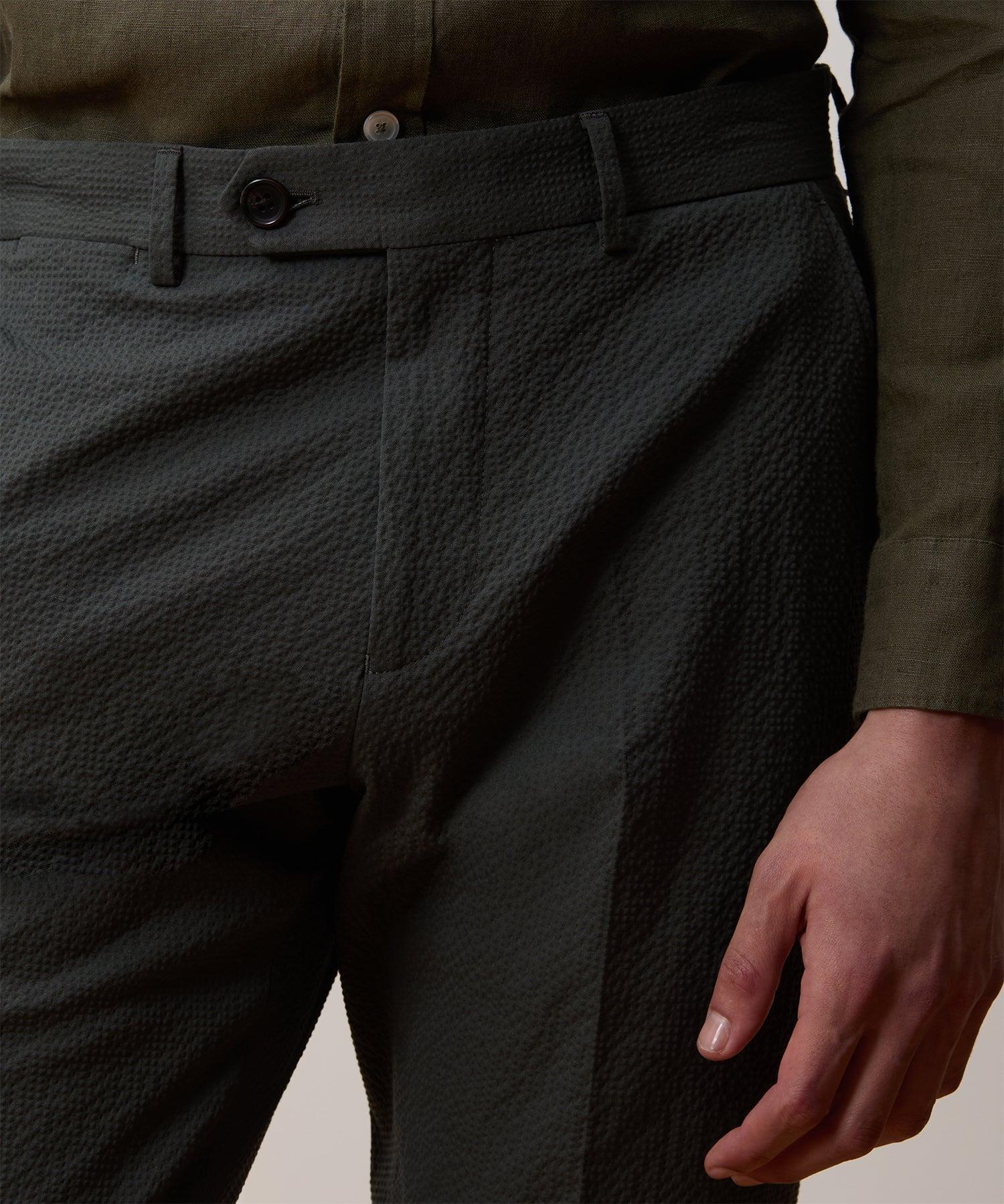 Italian Seersucker Sutton Trouser Product Image
