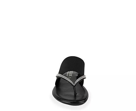 Italian Shoemakers Sorbi Women's Thong Sandals, Size: 9, Black Product Image