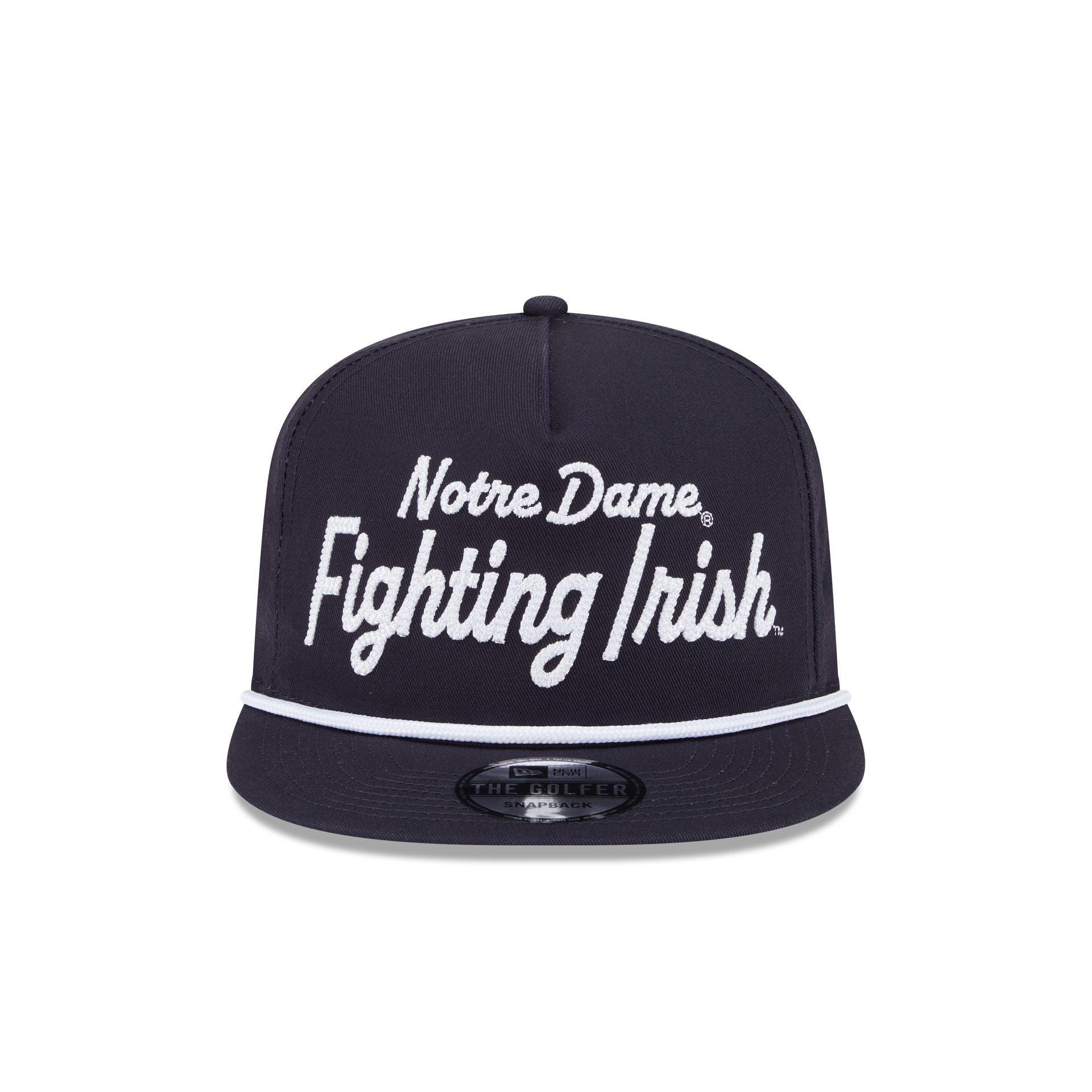 Notre Dame Fighting Irish Team Text Golfer Hat Male Product Image