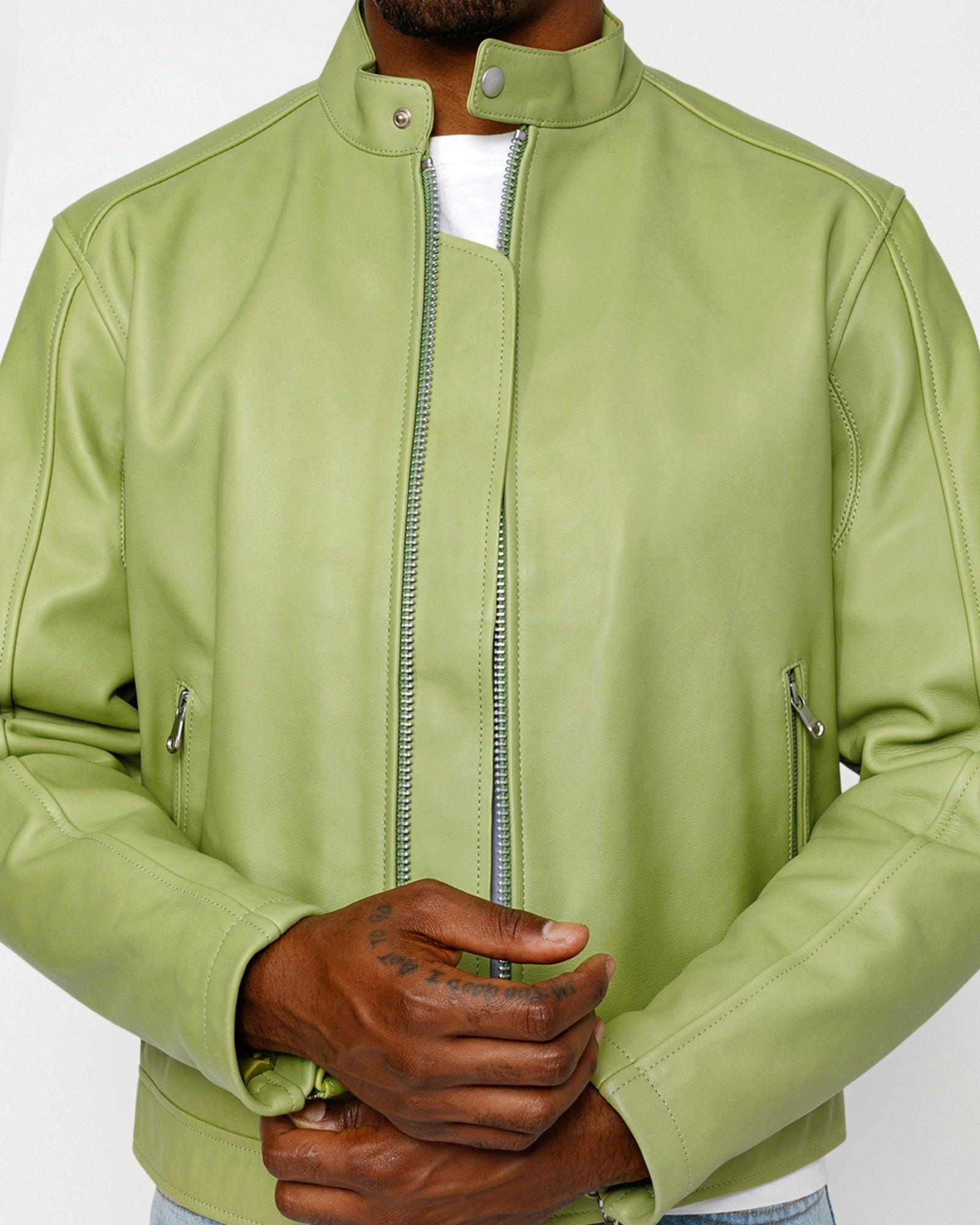 CAFE RACER LEATHER JACKET Male Product Image