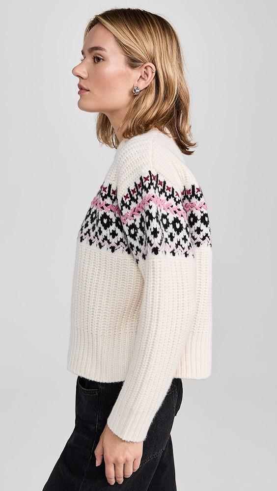 rag & bone Leigh Fair Isle Crew Sweater | Shopbop Product Image