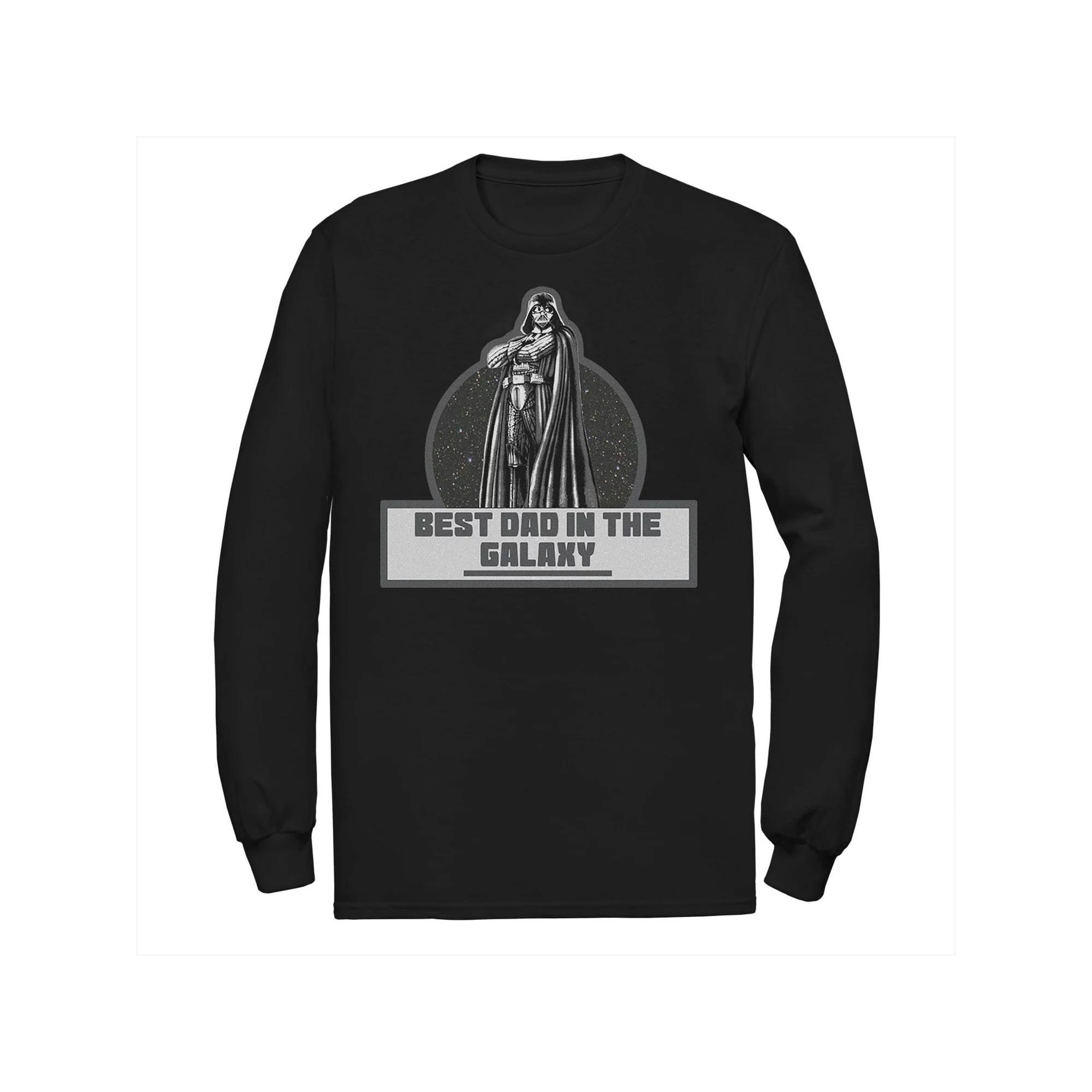Men's Star Wars Galaxy Dad Tee, Size: Large, Black Product Image