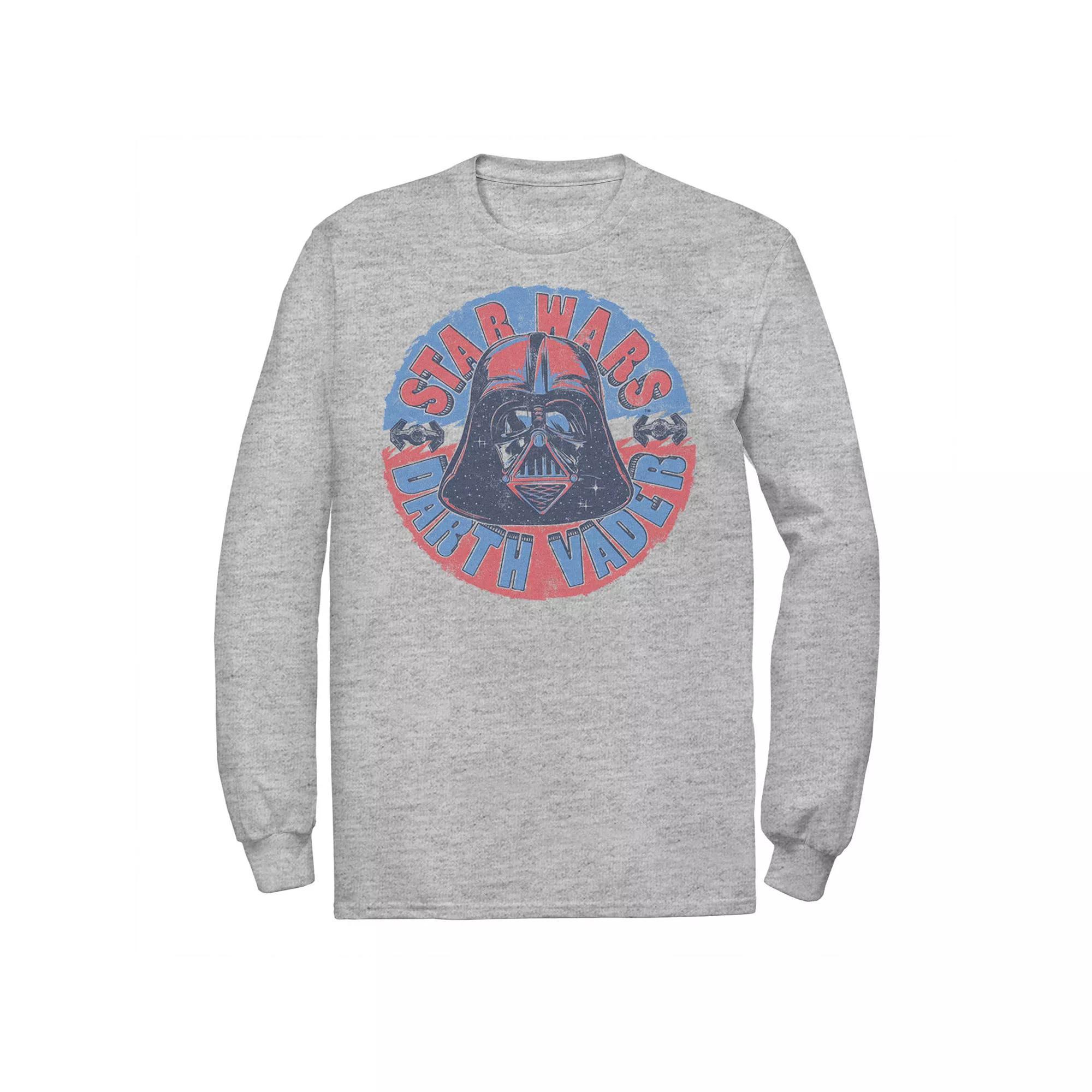 Men's Star Wars Darth Vader Circle Text Portrait Tee, Size: Large, White Product Image
