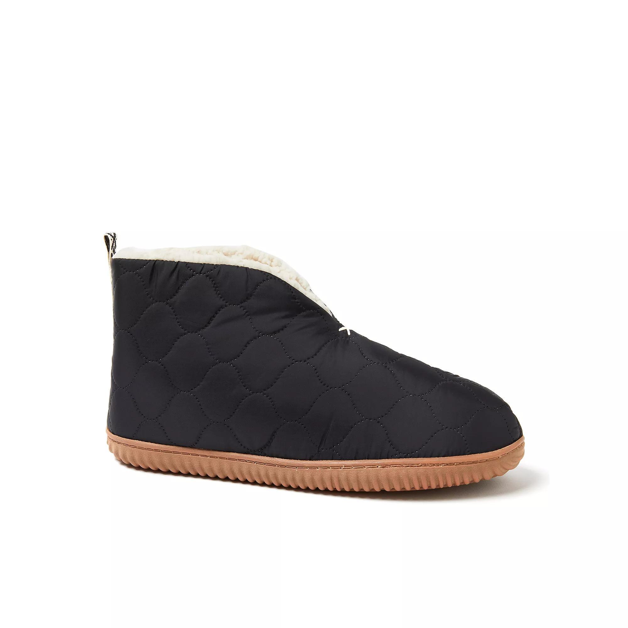 Dearfoams Warm Up Mens Bootie Slippers Product Image
