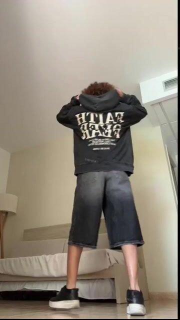 Vintage Faith Over Fear Graphic Acid Washed Oversized Hoodie Product Image