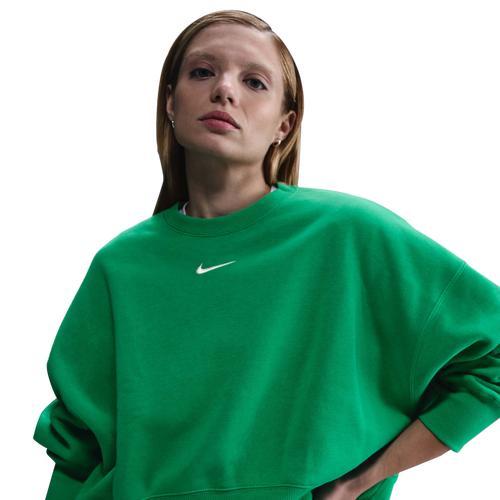Nike Womens Sportswear Phoenix Fleece Oversized Crewneck Sweatshirt Product Image