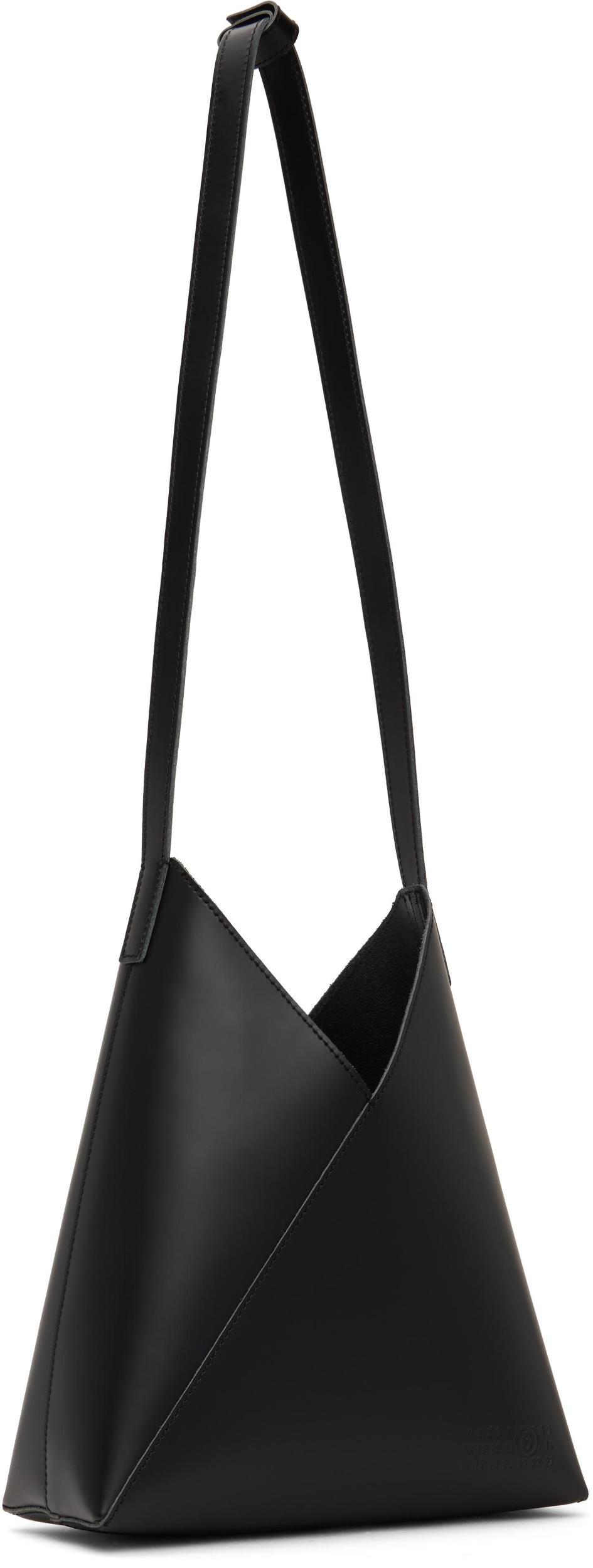 MM6 MAISON MARGIELA Black Fortune Cookie Small Shoulder Bag In T8013 Black Product Image