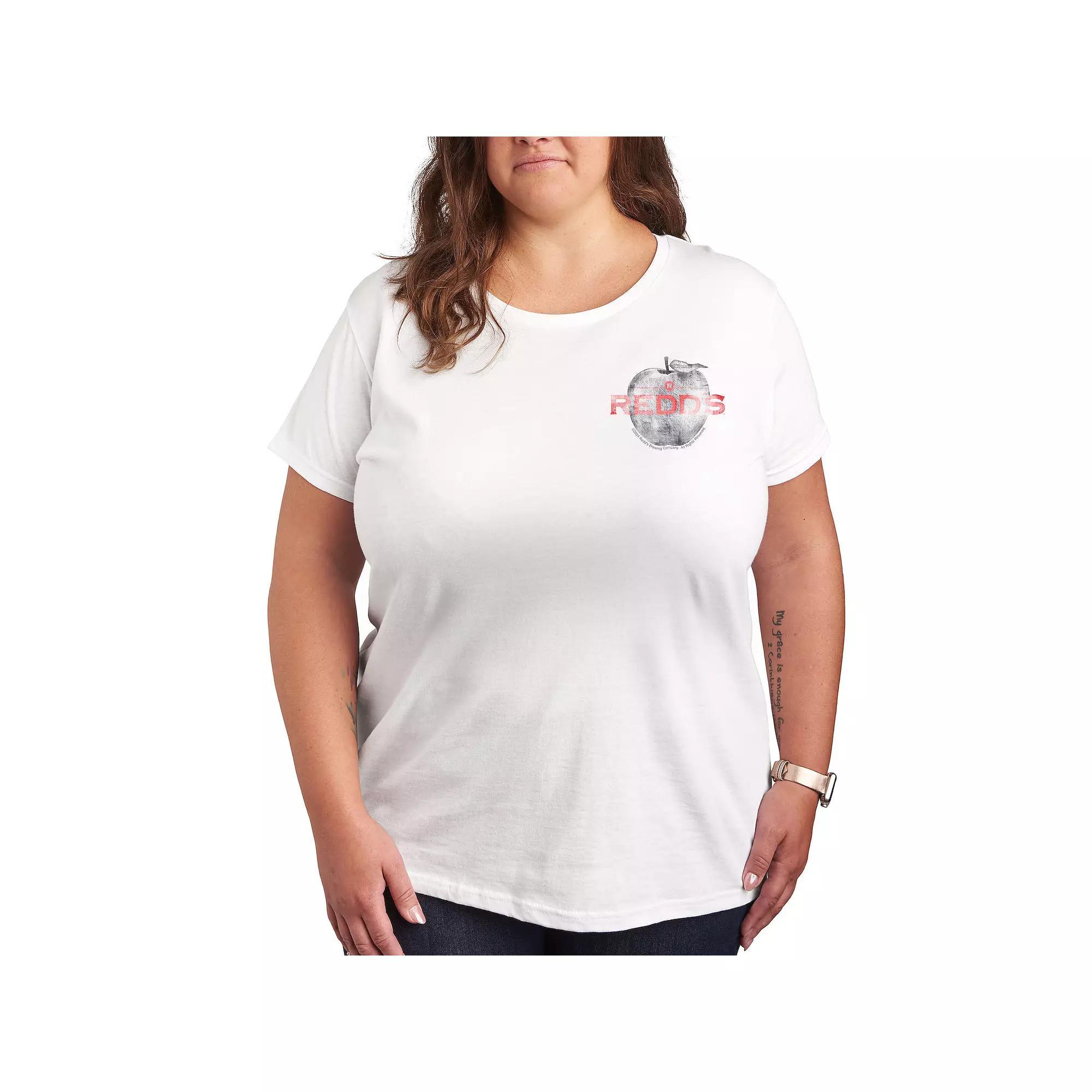 Plus Redds Apple Ale Sketchy Logo Graphic Tee, Womens Product Image