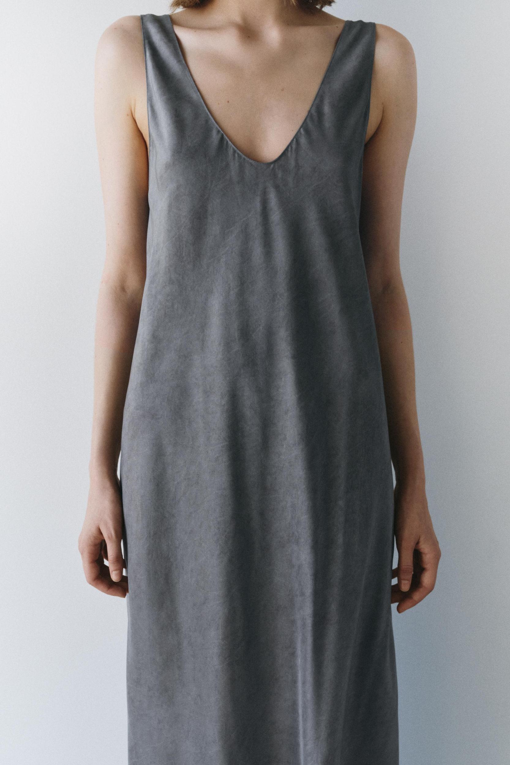 ZW COLLECTION 100% SILK SLIP DRESS Product Image