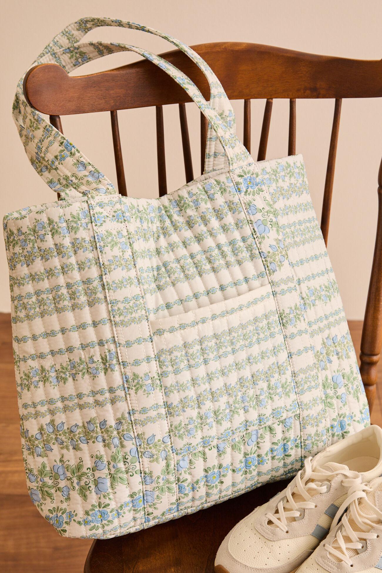 Cecile Quilted Tote Bag Product Image