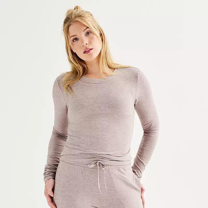 Women's FLX Wander Long Sleeve Tee, Size: XXL, Purple Sherry Product Image