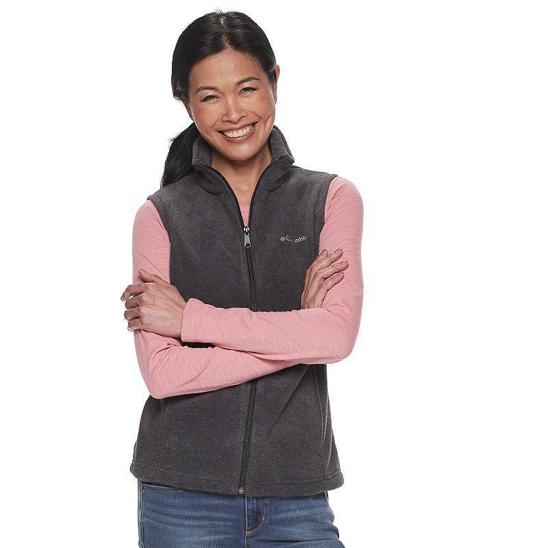 Women's Columbia Benton Springs Vest, Size: XS, Grey Heather Product Image