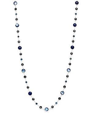 Ippolita Sterling Silver Lollipop Lollitini Blue Gemstone Long Necklace, 36 Product Image