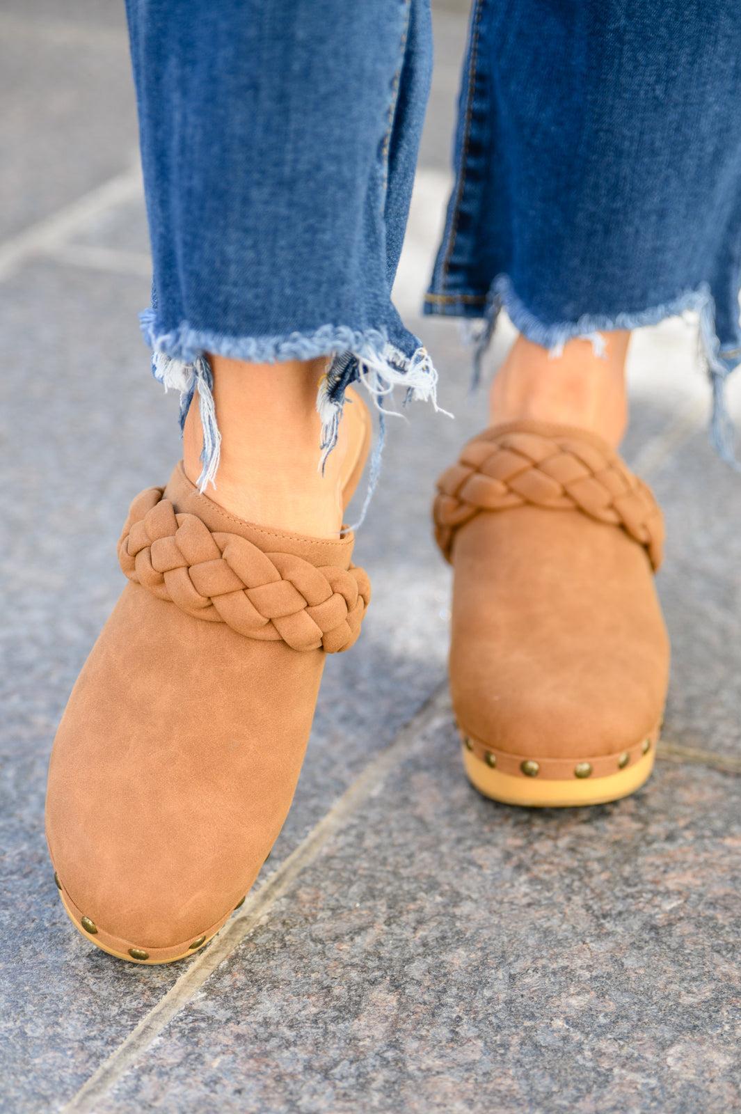 Taylor Braided Clogs In Brown (Online Exclusive) Product Image