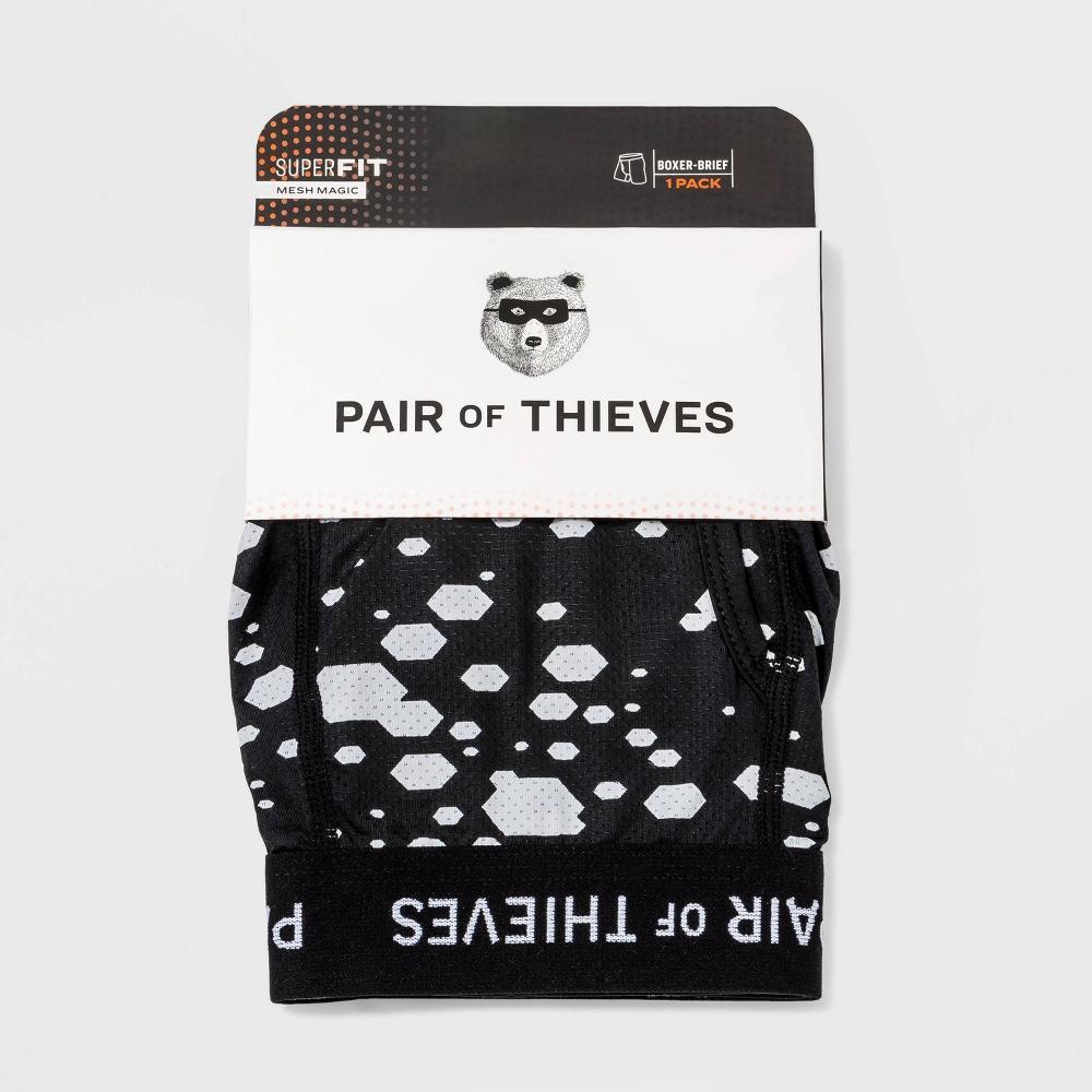 Pair of Thieves Mens Super Fit Polka Dot Boxer Briefs L Product Image