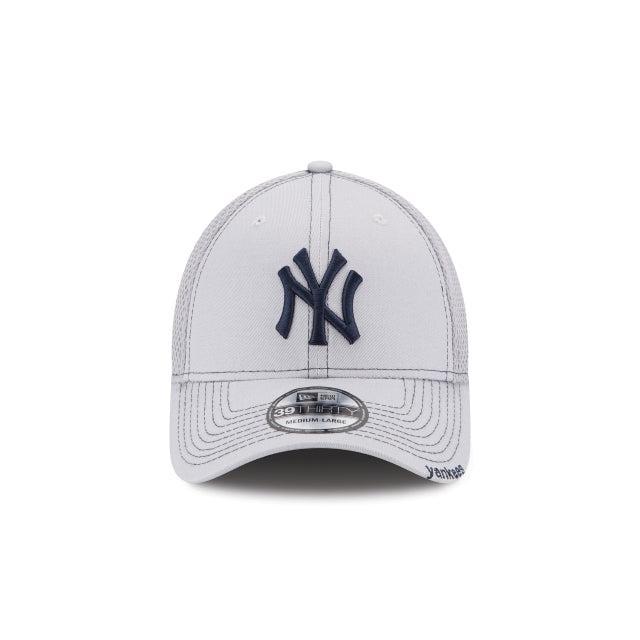 New York Yankees NEO Gray 39THIRTY Stretch Fit Hat Male Product Image