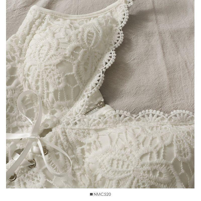 Lace Bustier Top Product Image