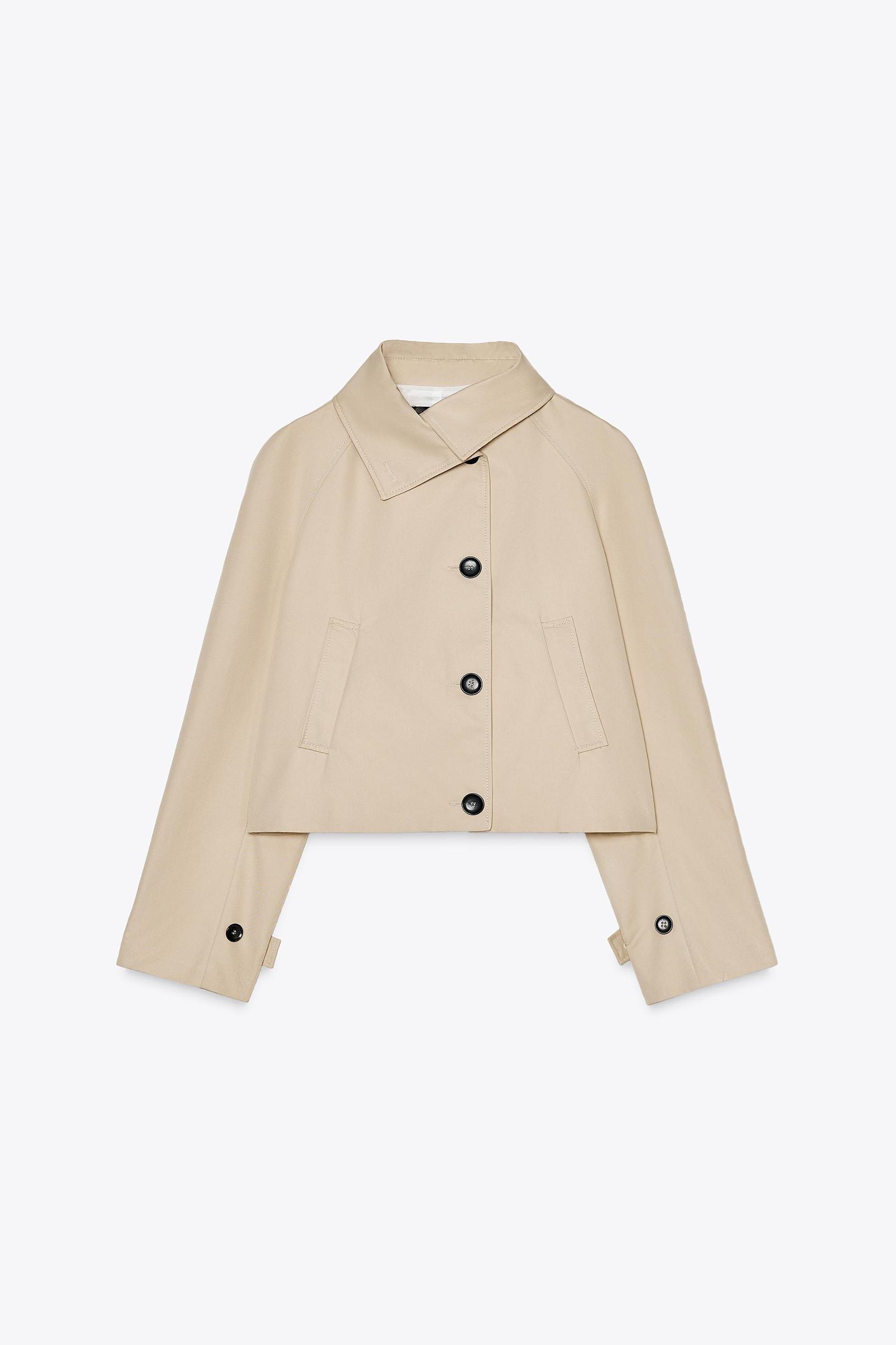 SHORT TRENCH COAT ZW COLLECTION Product Image