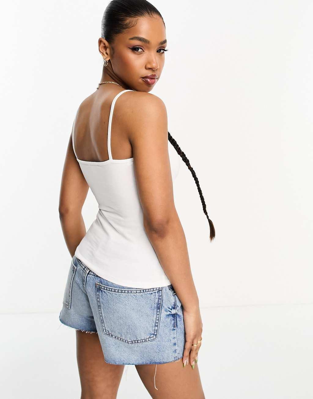 Monki strappy tank top Product Image