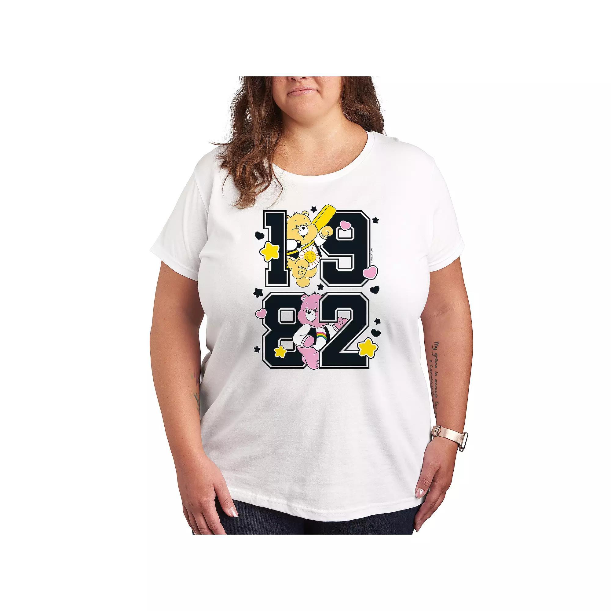 Plus Care Bears 1982 Graphic Tee, Womens Product Image