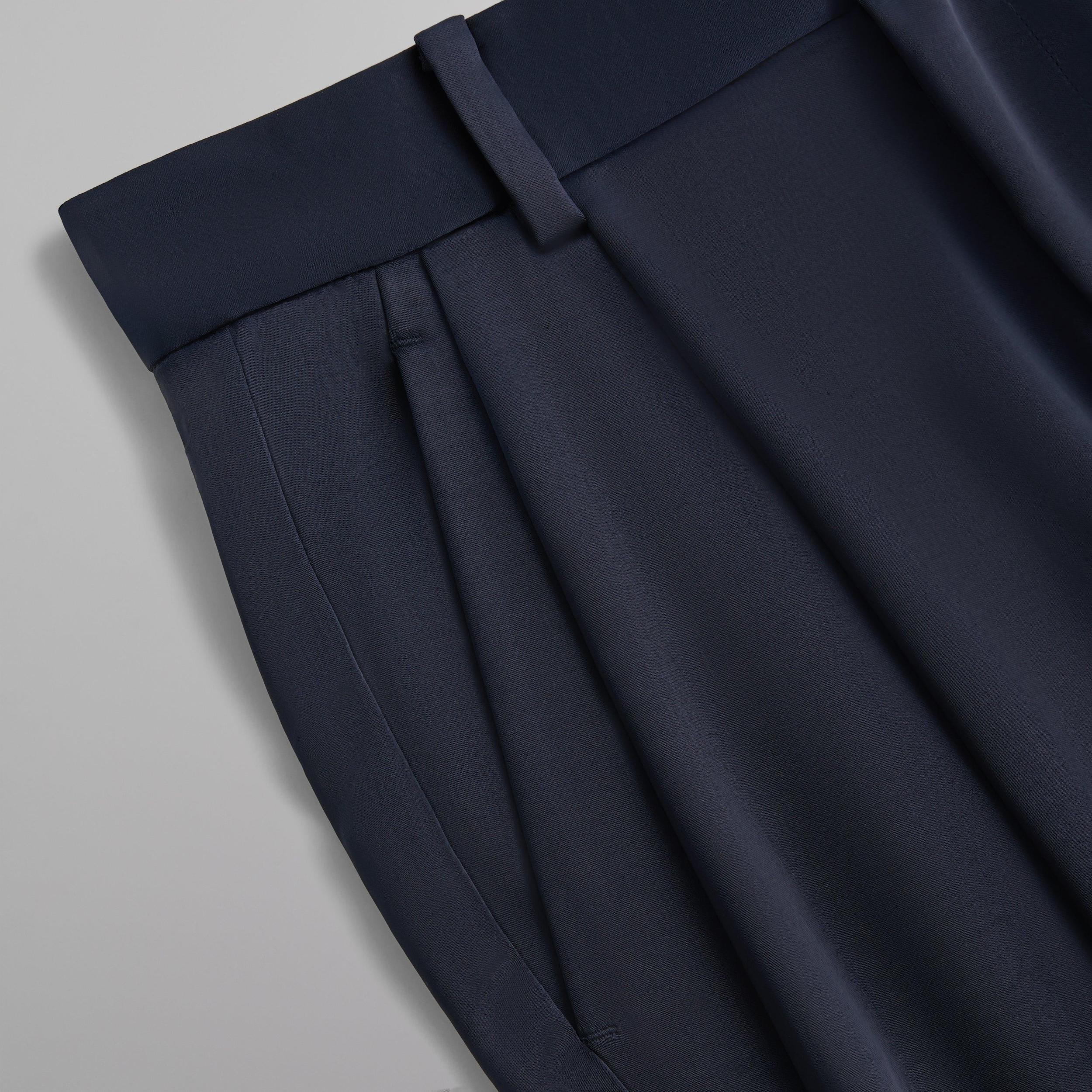 &Kin Vintage Satin Montrose Pant - Nocturnal Male Product Image