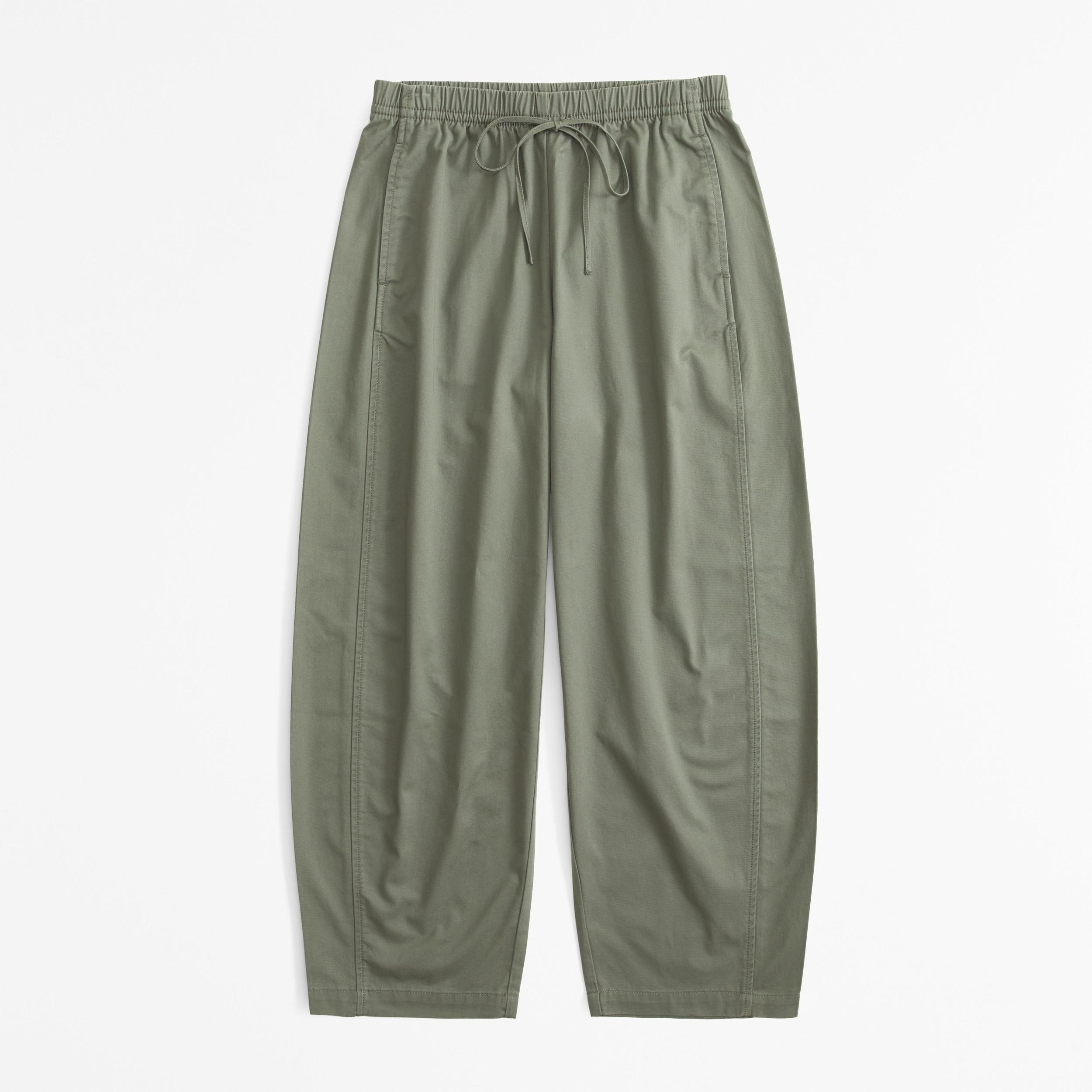 Barrel Leg Pull-On Pant Product Image