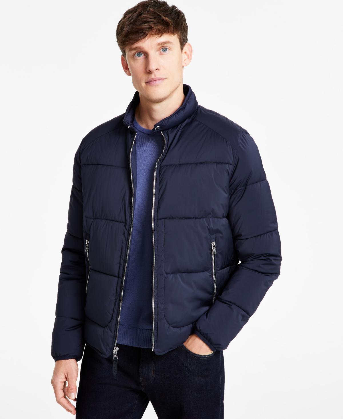 Calvin Klein Mens Stretch Medium Weight Moto Jacket Product Image