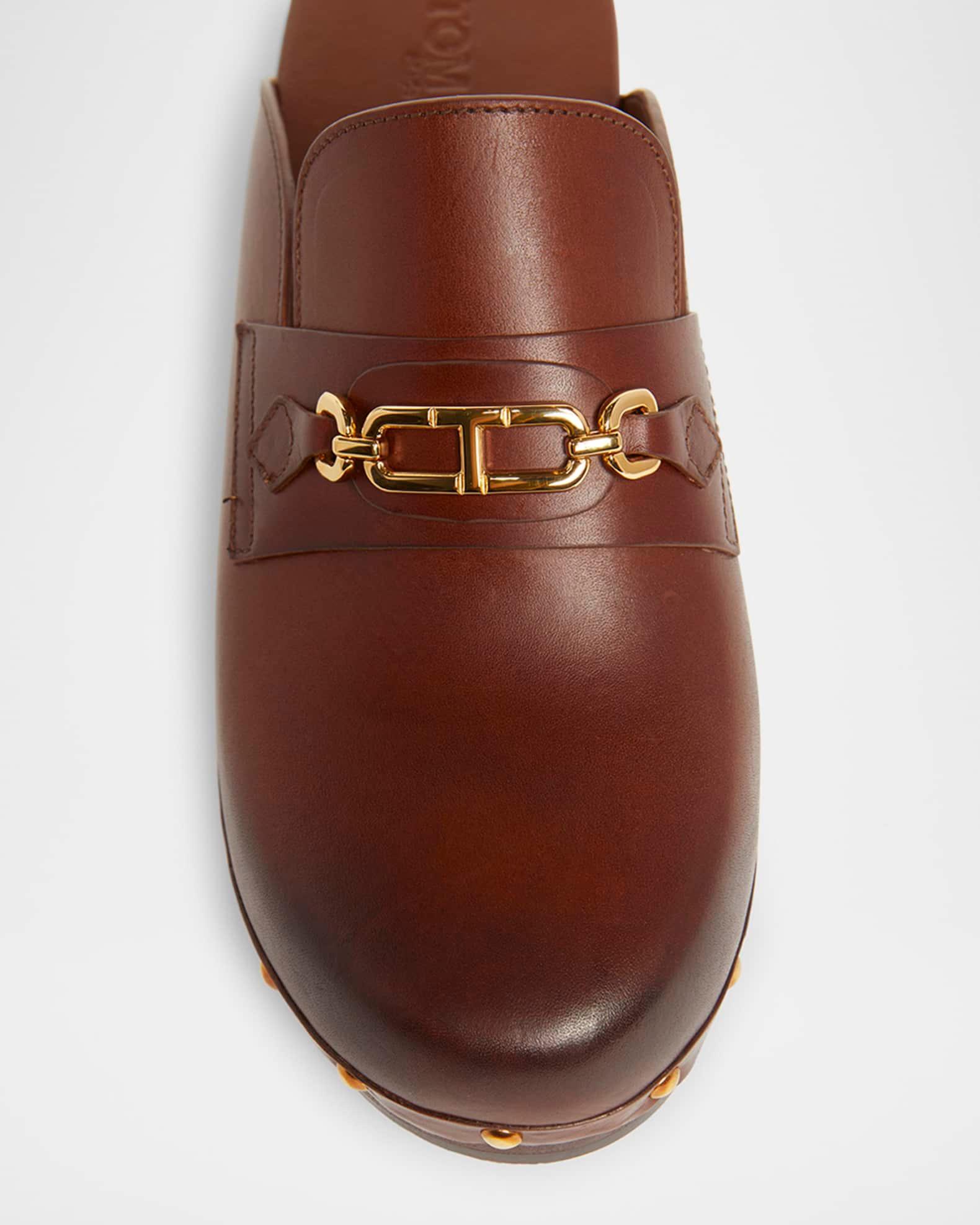 Whitney Leather Clogs Product Image
