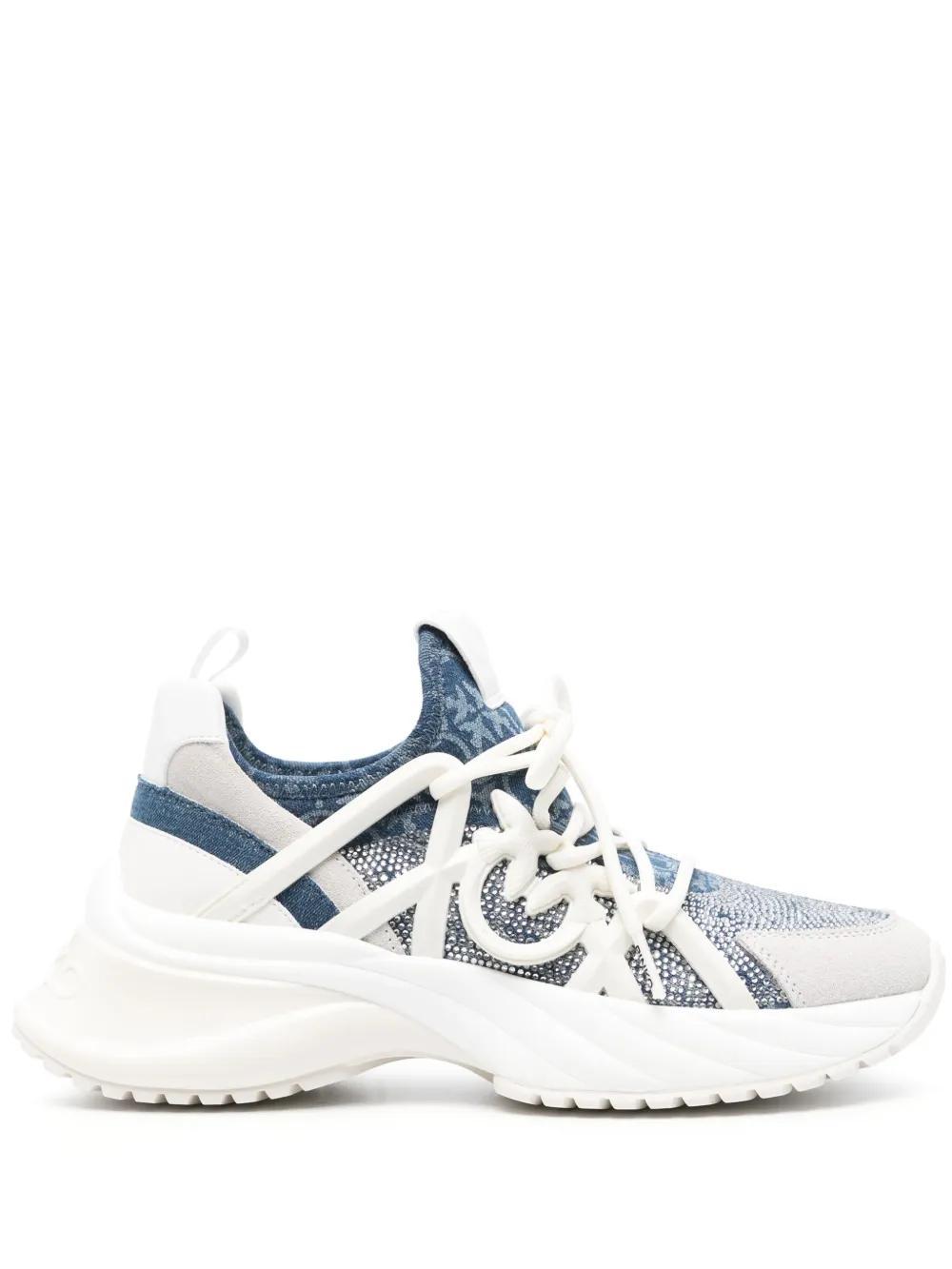 Ariel crystal-embellished chunky sneakers Product Image